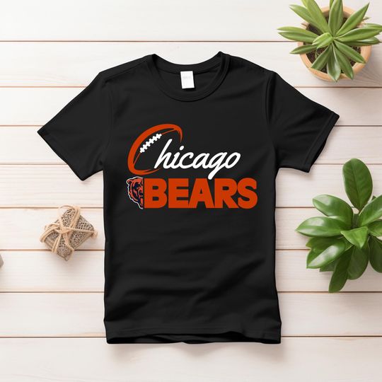 Discover Chicago Bears Football T-Shirt for Fans