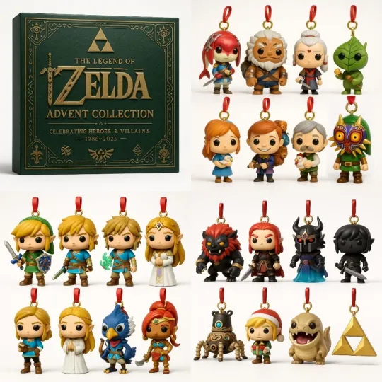 The Legend Of Zelda Heroes And Villains Advent Calendar 2025