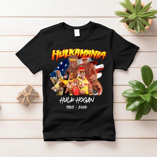 Rip Hulk Hogan Shirt: Hulkamania Memorial Tee