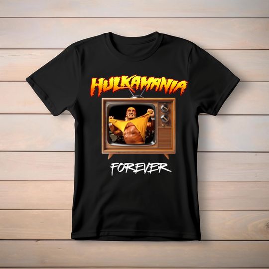 Hulk Hogan Memorial T-Shirt Hulkamania Forever Tee