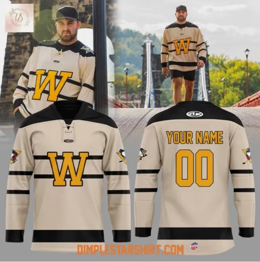 Discover Personalized Wheeling Alternate 2025 2026 Hockey Jersey Men's Fan Gear