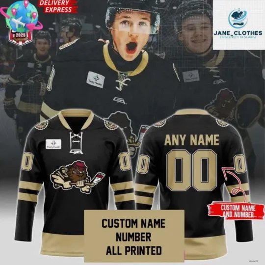 Discover Personalized  Lumberjacks Clark Cup 2025 Hockey Jersey All Printed Gift