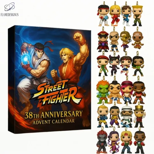 Discover Street Fighter 38th Anniversary Advent Calendar 2025