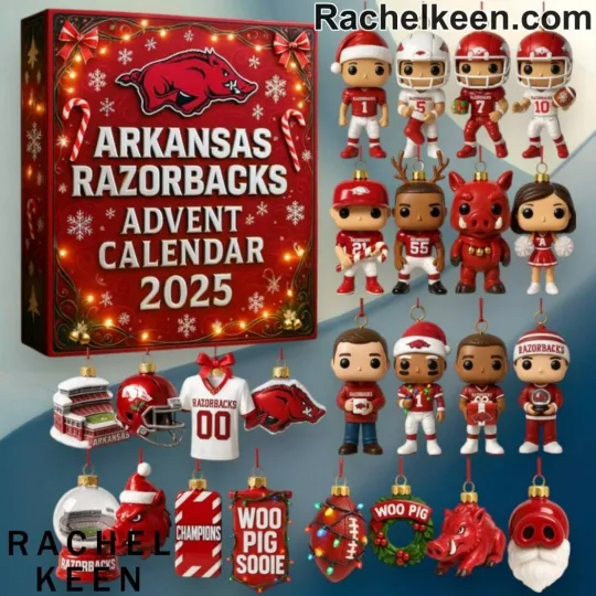 Discover Arkansas Razorbacks Woo Pig Sooie Advent Calendar