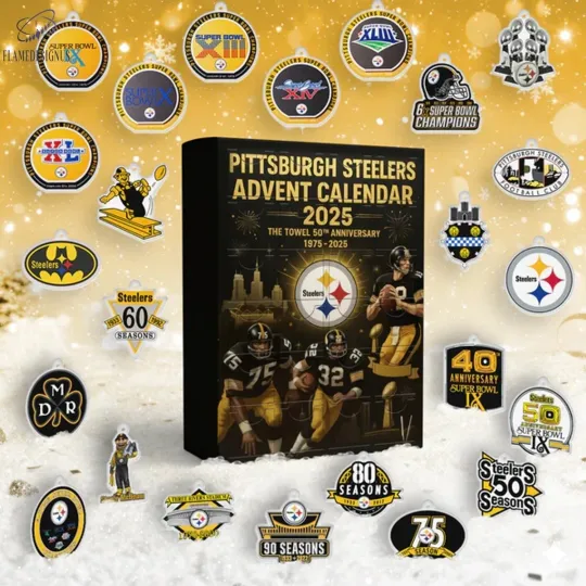 Discover Pitsburgh Steeler The Towel 50th Anniversary 2025