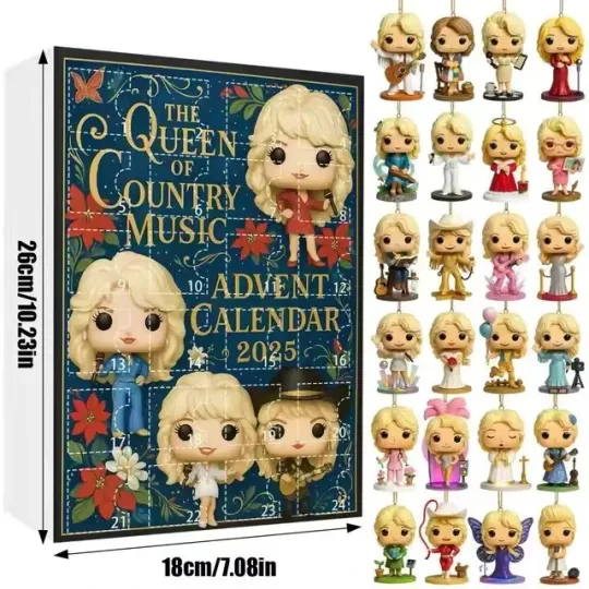 Dolly Parton Mini Figure Advent Calendar 2025