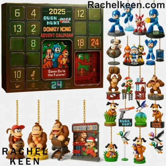 Discover Donkey Kong Duck Hunt Mega Man Advent Calendar