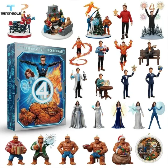 Discover FANTASTIC F0UR Its Clobberin Time For Christmas Advent Calendar