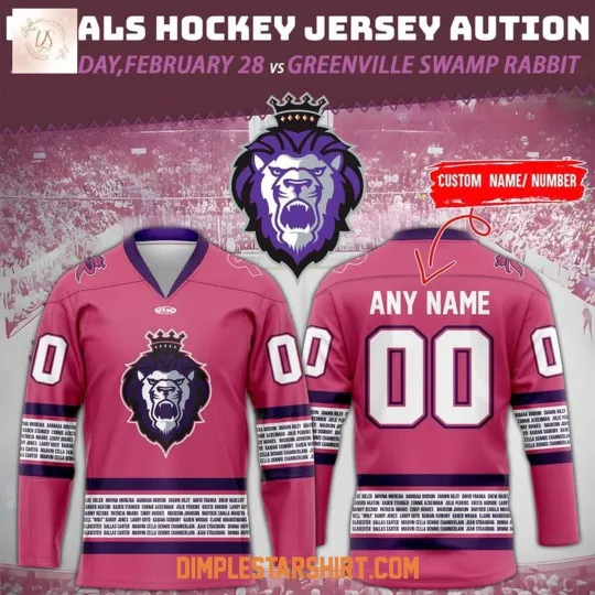 Discover Personalized Reading Royals Pink In The Rink 2025 Hockey Shirt Men's Fan Gear