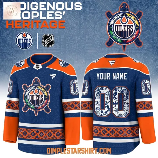Discover Personalized Edmonton Oilers Indigenous Peoples’ Heritage 2025 Shirt Men's Gift