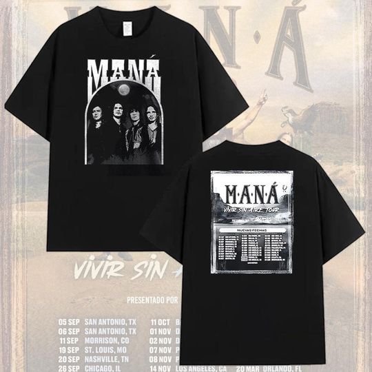 Discover MaN Tour Shirt Tour Shirt, Music Gift for Fans MaN Inspired Merch Unisex Collection Gifts Concert For Friends