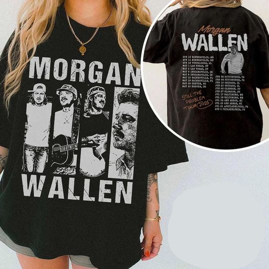 Discover Wallen Western Still The Problem Tour 2026 Shirt, Wallen Western Country Music Shirt, Wallen Western Tour 2026 Fan Gift