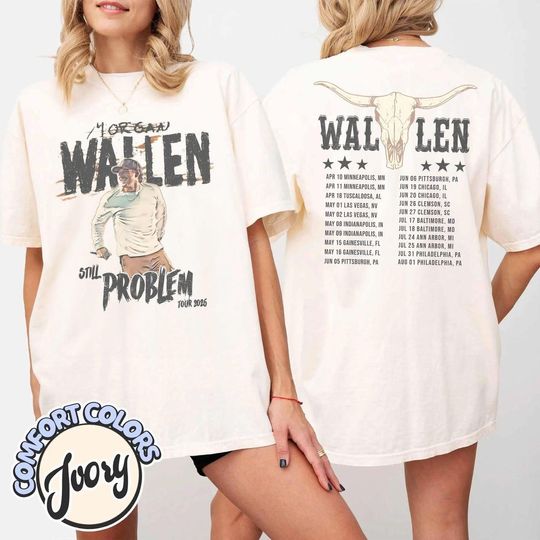 Discover Still The Problem 2026 PNG, Wallen Western Tour Music T-shirt Design, Wallen Western Digital Prints, Country Music, Digital Download