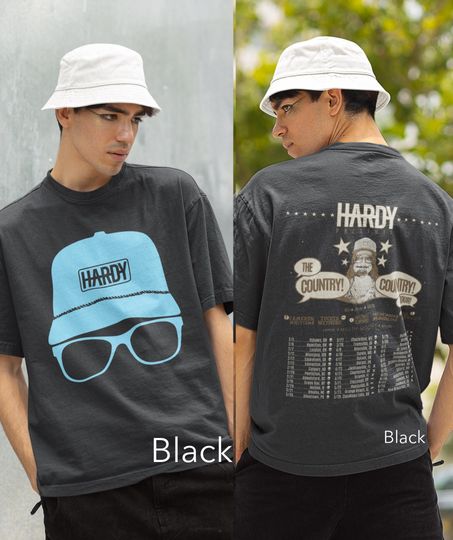 Discover Unisex Tshirt Hardyy, Sweatshirt Hardyy, Hardyy The Country tour 2025 2026