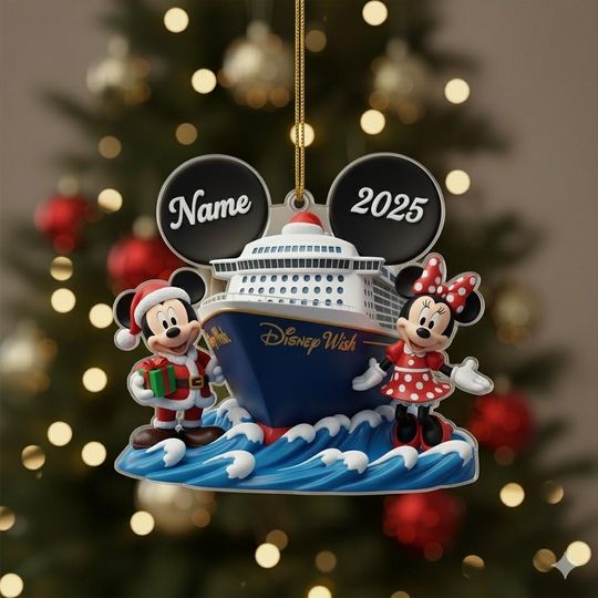 Discover Personalized Disney Christmas Cruise Keepsake, Very Merry Cruise Time, Disney Family Cruise Vacation Keepsake, Family Disney Trip