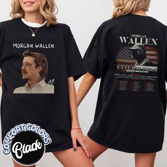 Discover Wallen Western Concert 2026 Comfort Colors Shirt, Still The Problem Tour Tee, Country Music Merch, Nashville Concert Gift, Wallen Fan Shirt
