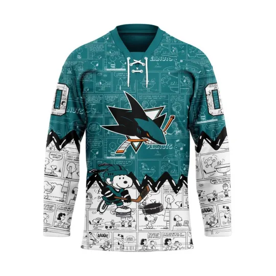 Discover Personalized San Jose Sharks Special Peanuts  Hockey Shirt
