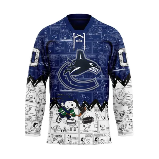 Discover Personalized Vancouver Canucks Special Peanuts Hockey Shirt