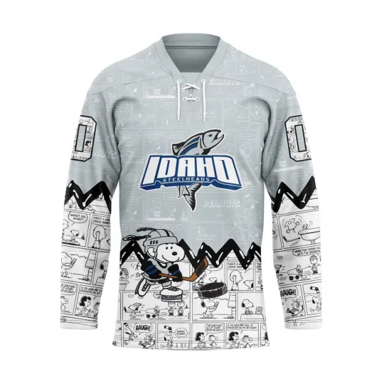 Discover Personalized Idaho Steelheads Special Peanuts Hockey Shirt