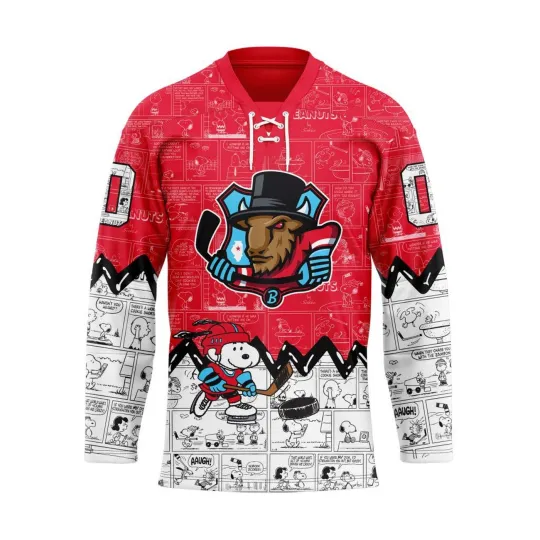 Discover Personalized Bloomington Bison Special Peanuts  Hockey Shirt