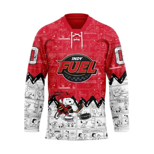 Discover Personalized Indy Fuel Special Peanuts Hockey Shirt