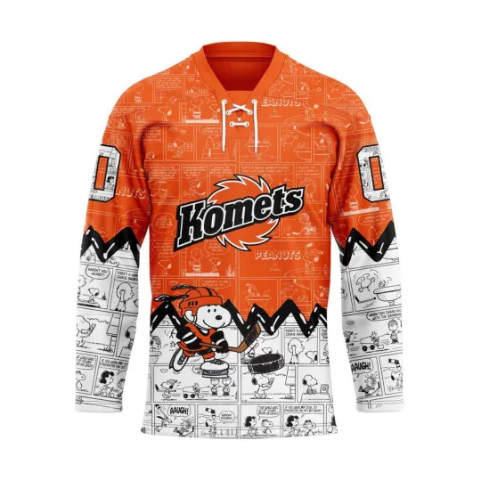 Discover Personalized Fort Wayne Komets Special Peanuts Hockey Shirt