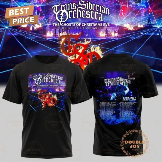 Trans Siberian Orchestra Tour 2025 3D T-Shirt