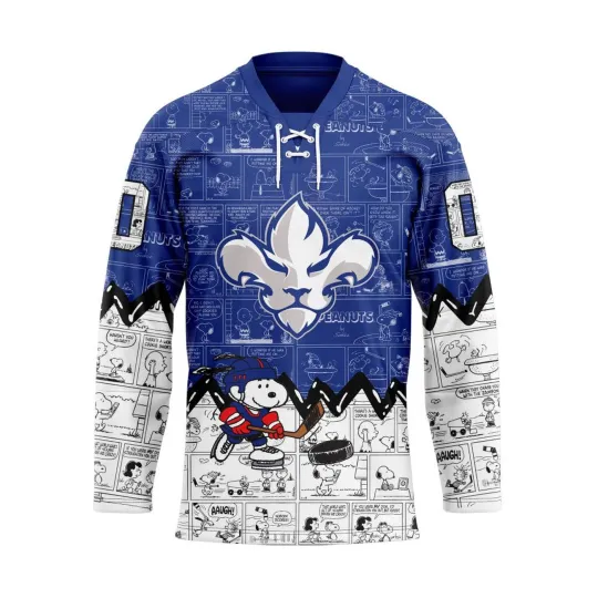 Discover Personalized Trois-Rivières Lions Special Peanuts Hockey Shirt