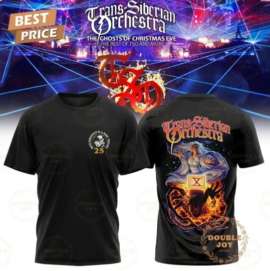 Discover Trans Siberian Orchestra Tour 2025 3D T-Shirt