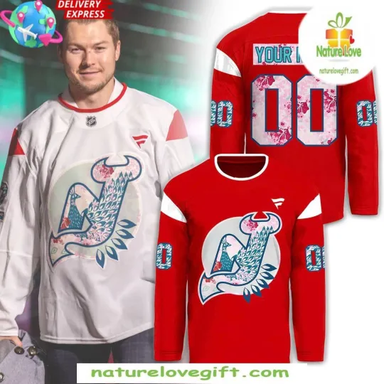 Discover Personalized New Jer.sey Devils 2025 Asian Pacific Heritage Hockey Shirt Men's