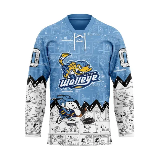 Discover Personalized Toledo Walleye Special Peanuts  Hockey Shirt