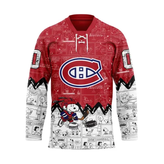 Discover Personalized Montreal Canadiens Special Peanuts  Hockey Shirt