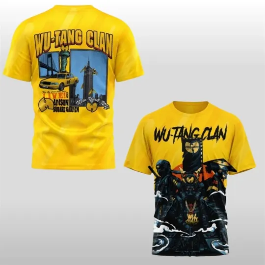 Discover Wu-Tang Clan Limited Edition 3D All Over Print Shirt
