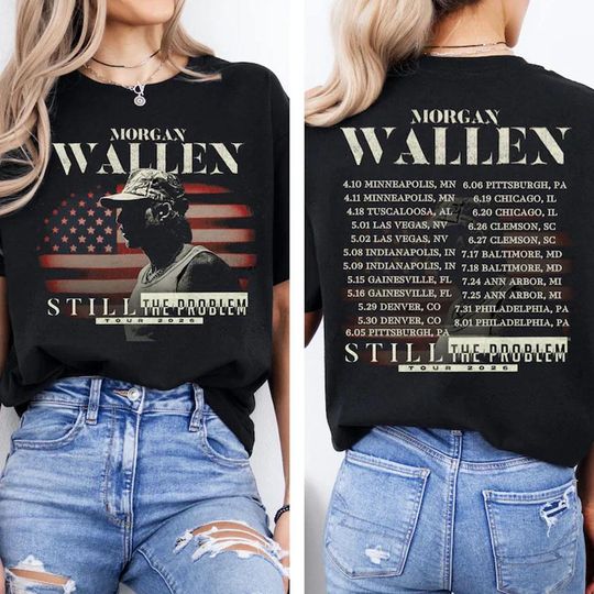 Discover Wallen Western Still The Problem Tour 2026 Shirt, Wallen Western Country Music Shirt