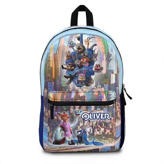 Discover Personalized Zootopia Backpack: Choose Movie 1 or 2