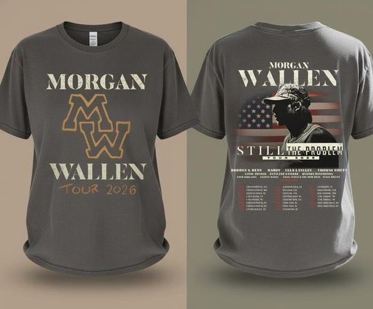 Discover Wallen Western Still The Problem Tour 2026 Shirt, Wallen Western Country Music Shirt