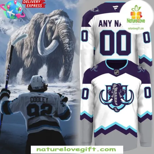 Discover Personalized Ut.ah Hockey Club Mammoths Limited Hockey Shirt Hockey Fan Gear