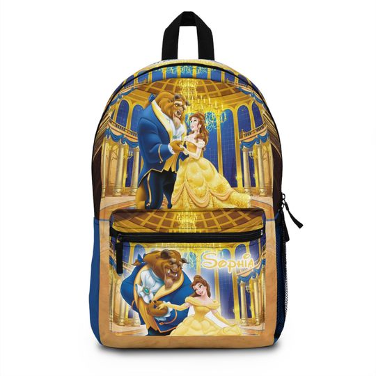 Personalized Beauty and the Beast Backpack