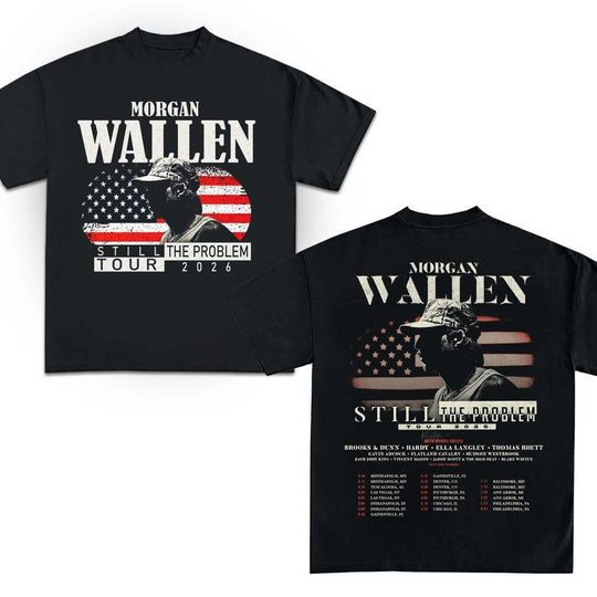 Discover Wallen Western Still The Problem Tour 2026 Shirt, Wallen Western Country Music Shirt
