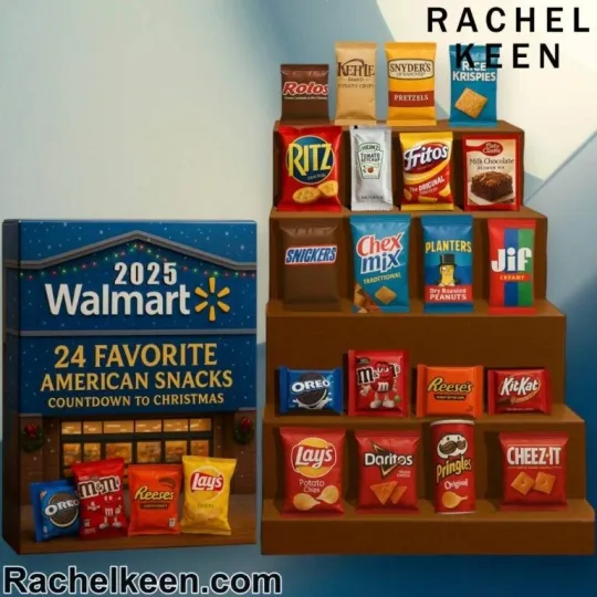 Discover Acrylic Advent Calendar Blind Box Snack Countdown to Christmas