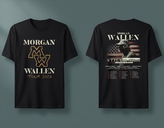 Discover Wallen Western Still The Problem Tour 2026 Shirt, Country Music Concert Tee