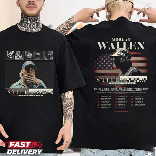 Discover Wallen Western Still The Problem Tour 2026 Shirt, Wallen Western Country Music Shirt