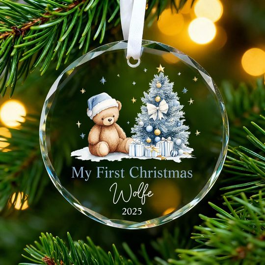 Discover Personalized Baby Christmas Ornament - Baby's First Christmas Keepsake for Home Decor