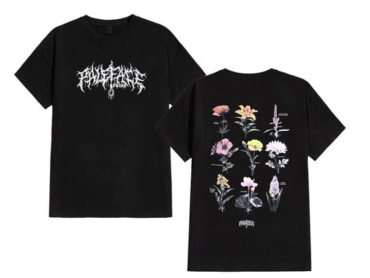 Discover Paleface Swiss Hidden Flowers Shirt - Paleface Swiss Band Tee