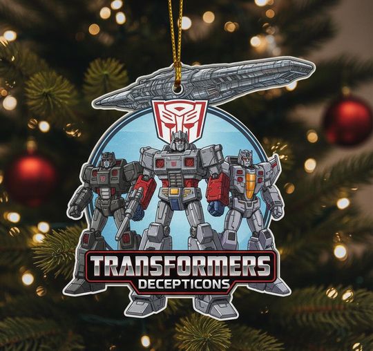 Transformers Christmas Ornament, Optimus Prime Autobots Acrylic Ornament