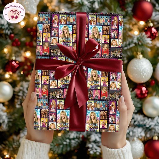 Discover Hannah Montana Having A Meltdown Wrapping Paper, Hannah Montana Wrapping Gifts, Teen Pop Star Paper Wrapping, Christmas Gifts Matching 2025