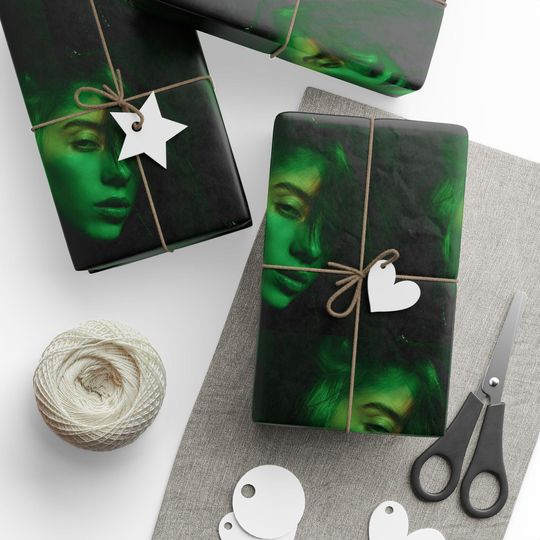 Discover Billie E singer holiday present Birthday Gift Wrapping Papers Christmas Present Wrap
