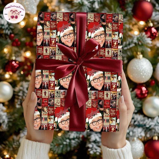Discover Christmas Story Wrapping Paper Gifts, Only I Didn't Say Fudge Ralph Ralphie Parker Paper, Leg Lamp Wrapping, Xmas Family Matching 2025 Paper
