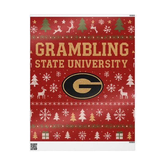 Discover Christmas Wrapping Papers, GSU Inspired Holiday Gift Wrap, Festive Paper Sheets, Present Packaging Supplies, Unique Xmas Decor, College