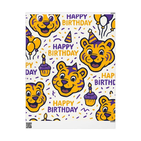 Discover Happy Birthday Wrapping Papers